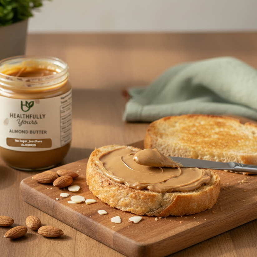 Combo - 1*300 gm Chocolate Almond Butter, 1*300 gm Almond Butter