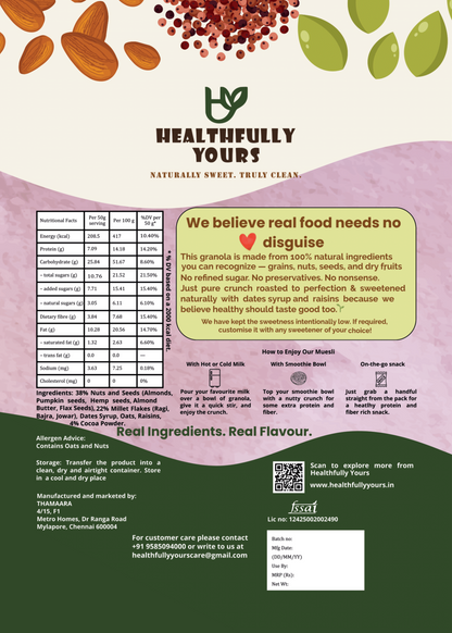 Cocoa Millet Granola