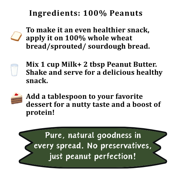 100% Peanut Butter (200g)