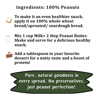 100% Peanut Butter (200g)