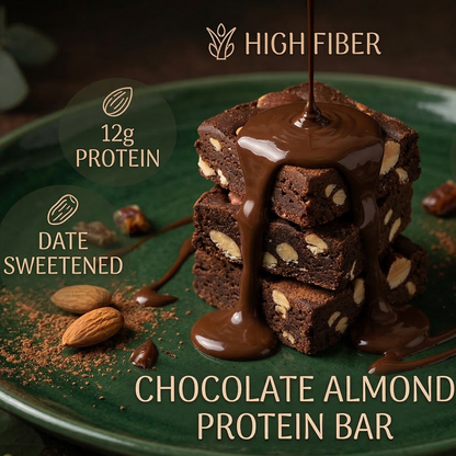 Chocolate Almond Protein Bar (Pack of 6)