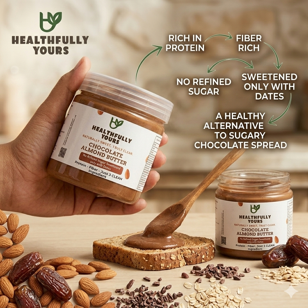 Combo - 2*300 gm Chocolate Almond Butter