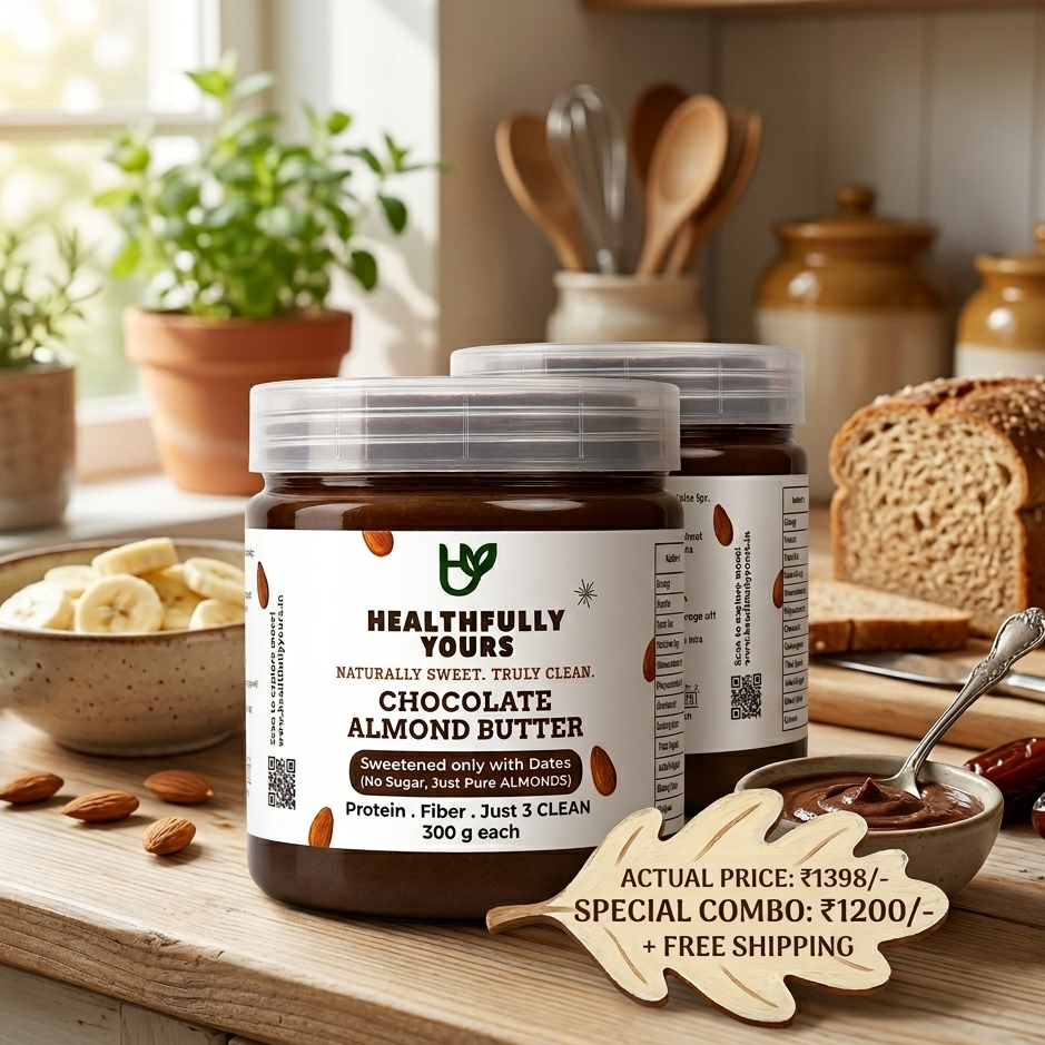 Combo - 2*300 gm Chocolate Almond Butter