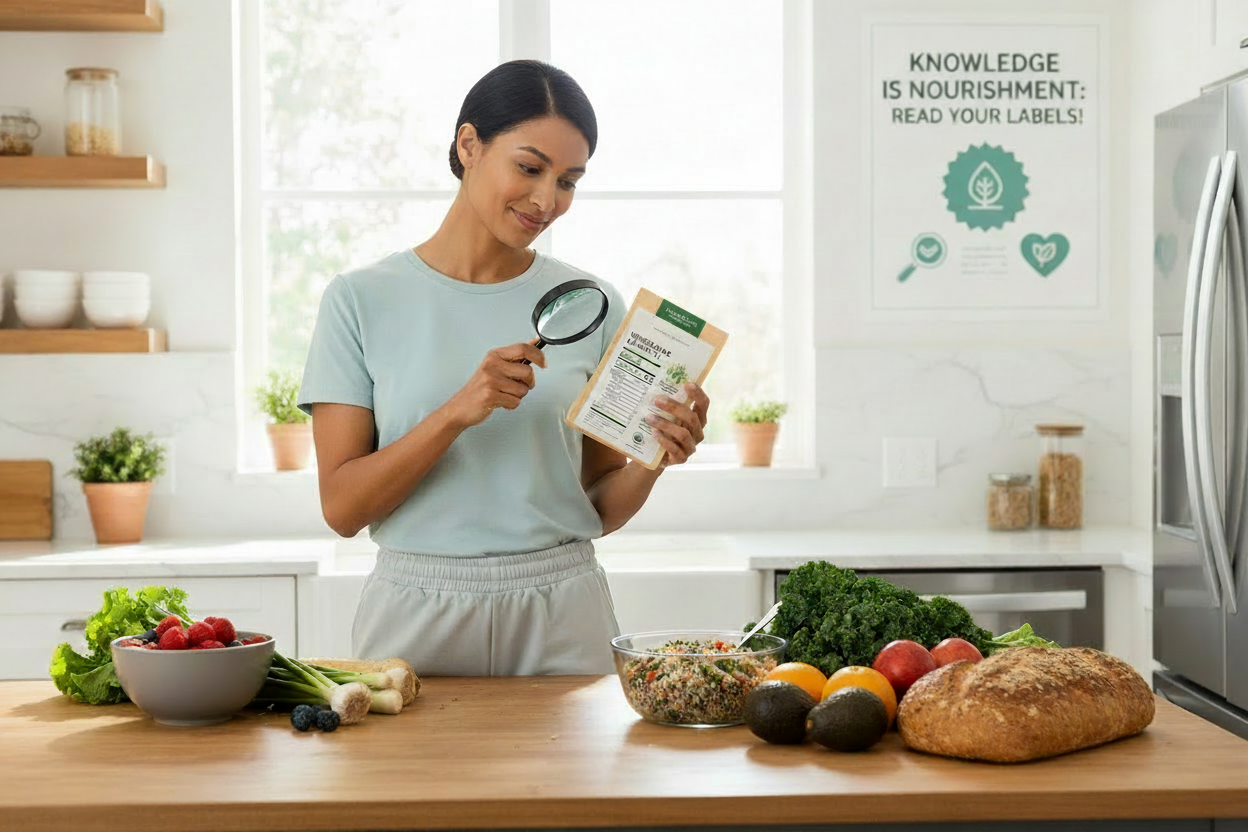 Mission - Indian Woman with Muesli Pack